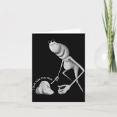 I Don't Like This Rock Funny Marcus The Worm Meme  Kaart (Voorkant)