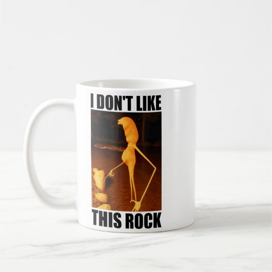 I Don't Like This Rock Funny Marcus The Worm Meme  Koffiemok (Links)