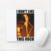 I Don't Like This Rock Funny Marcus The Worm Meme  Muismat (Met muis)