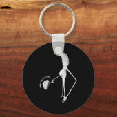 I Don't Like This Rock Marcus The Worm Meme Men Wo Sleutelhanger (Voorkant)