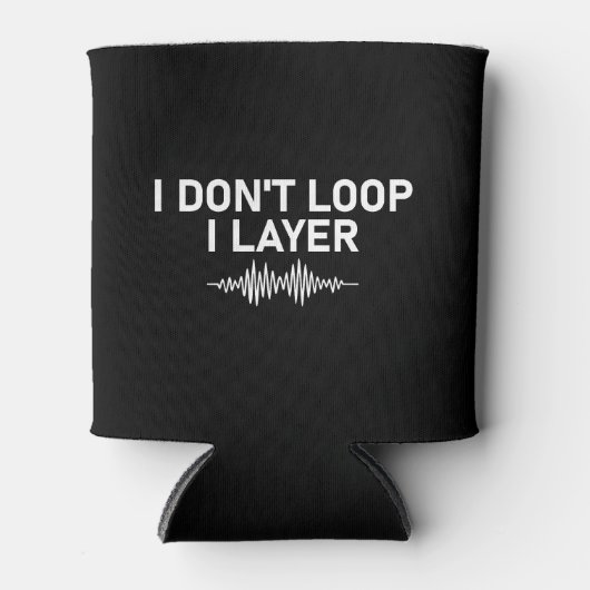 I Don't Loop I Layer Minimal Music V2 Blikjeskoeler (Voorkant)
