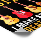 I Don't Make Mistakes When Playing Guitar Funny Gu Poster (Hoek)