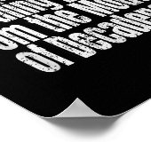 I Don't Mind Stealing Bread Mouths Of Decadence Poster (Hoek)