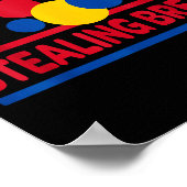 I Don't Mind Stealing Bread  Poster (Hoek)