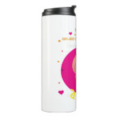 I don't need an alarm clock I have a cat Thermosbeker (Gedraaid links)