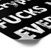 I Don't Need Crypto Fors Me Everyday Funny Sarcasm Poster (Hoek)