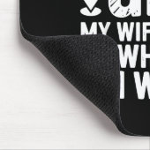 I Don't Need Gps My Wife Knows Father Husband Funn Muismat (Hoek)