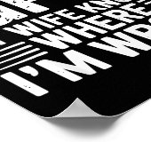 I Don't Need Gps My Wife Knows Father Husband Funn Poster (Hoek)