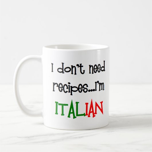 i don't need recipes, i'm italian koffiemok (Links)