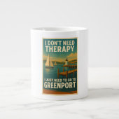 I don't need therapy, I just need Greenport Grote Koffiekop (Voorkant)