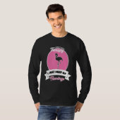 I Don't Need Therapy I Just Need My Flamingo T-shirt (Voorkant volledig)
