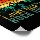 I Don't Need Therapy I Just Need To Go Rock Huntin Poster (Hoek)