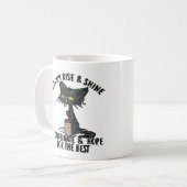 I Don't Rise & Shine, I Caffeinate, Grumpy Cat Koffiemok (Voorkant links)