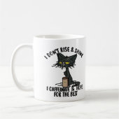 I Don't Rise & Shine, I Caffeinate, Grumpy Cat Koffiemok (Links)