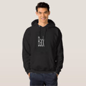 I Don't Run I Reload - Wij de mensen Grappig AR15  Hoodie (Voorkant volledig)