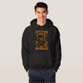 I don't snore I dream I'm a motorcycle  relaxing Hoodie (Voorkant volledig)