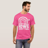 I Don'T Wear Bows I Shoot Them Archery Shooting Sp T-shirt (Voorkant volledig)