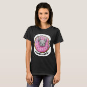 I Donut Bite Cute Frenchie Donut French Bulldog Sw T-shirt (Voorkant volledig)
