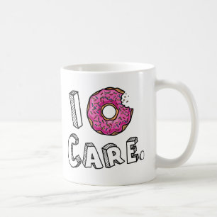 I Donut Care Funny Koffiemok