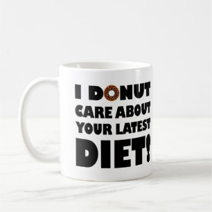 I Donut Care Funny Mug of Travel Mug Koffiemok