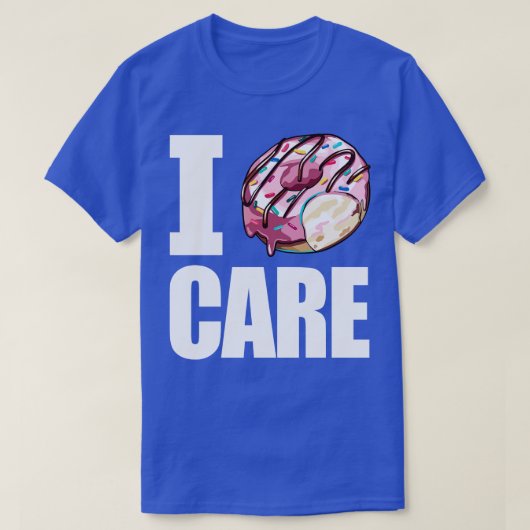 I Donut Care T-shirt (Design voorkant)