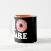 I Donut Care Tweekleurige Koffiemok (Voorkant links)