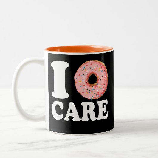 I Donut Care Tweekleurige Koffiemok (Links)