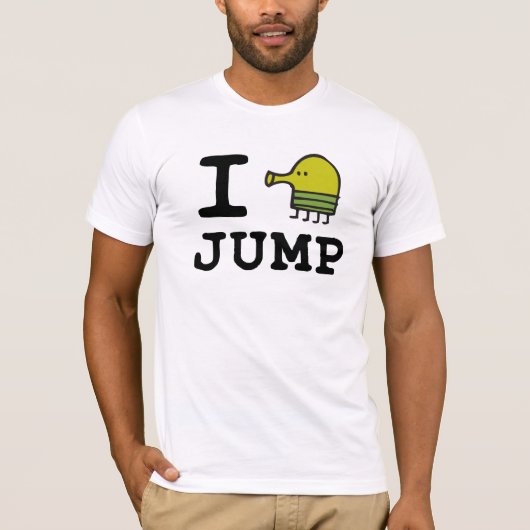 I Doodle Jump T-shirt (Voorkant)