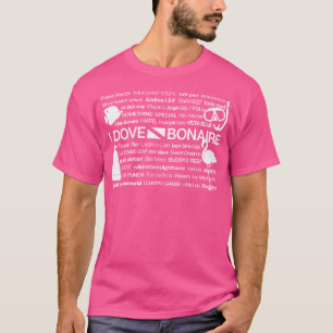 I Dove Bonaire Scuba Diving T-shirt