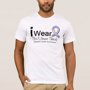 I Draag algemeen kankerlint T-shirt