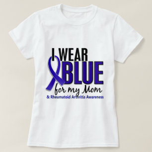 I Draag Blue Ma Rheumatoïde artritis RA T-shirt
