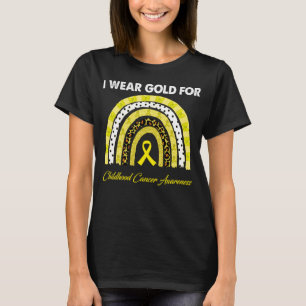 i draag Gold voor kinderkanker Gold Ri T-shirt