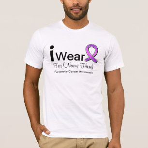 I Draag het lint van de Pancreas van de Kanker T-shirt