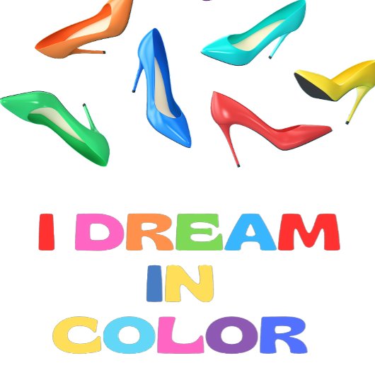 I Dream In Color damesschoenen T-shirt