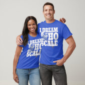 I Dream In HO Scale Model rain Railroad rack T-shirt (Unisex)