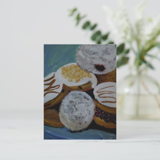 I Dream of Donuts Briefkaart (Staand voorkant)