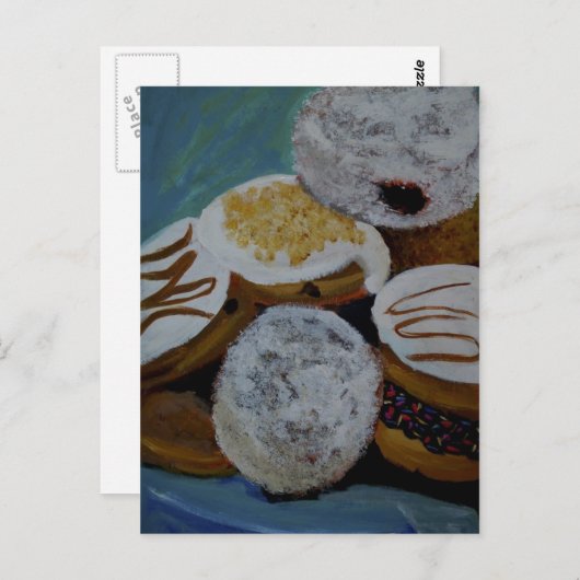 I Dream of Donuts Briefkaart (Voorkant / Achterkant)