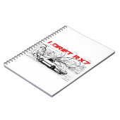 I Drift RX7 Notitieboek (Linkerzijde)