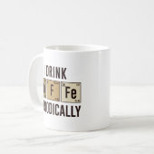 I Drink Coffee Periodically Koffiemok (Voorkant links)