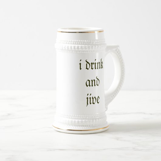 i drink en jive bierpul (Voorkant rechts)