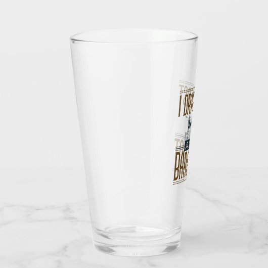 I Drive Fast and Barefoot  Sewing Machine Glas (Rechts)