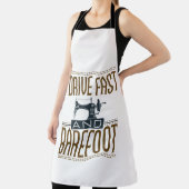 I Drive Fast and Barefoot Sewing Machine Schort (Insitu)