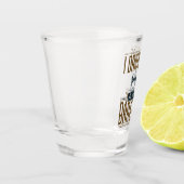 I Drive Fast and Barefoot  Sewing Machine Shot Glas (Links)