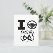 I Drive Route 66 Briefkaart (Staand voorkant)