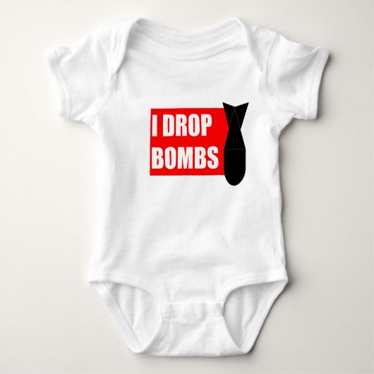 I Drop Bombs Romper (Voorkant)