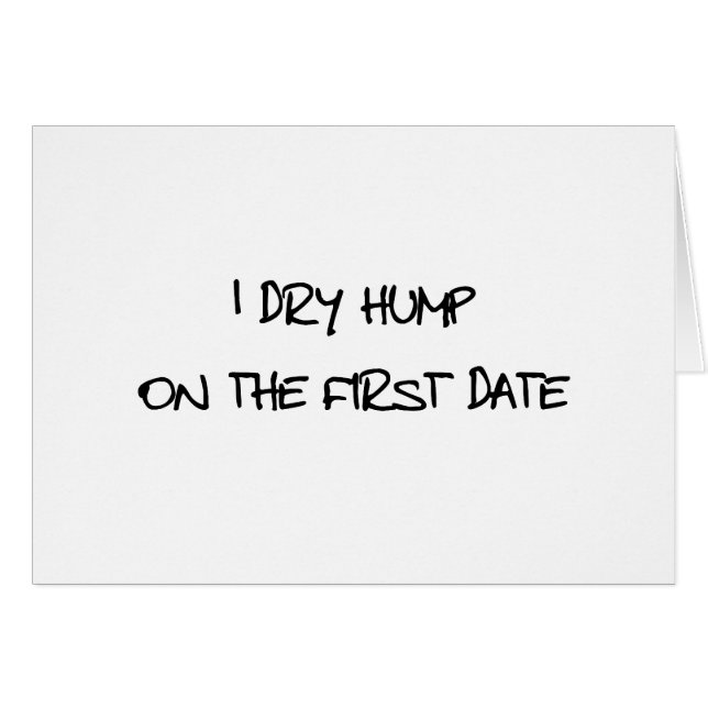 I Dry Hump (Voorkant Horizontaal)