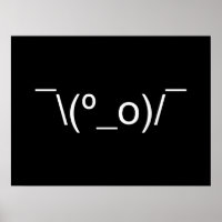 I Dunno LOL' NB\(º_o) / Emoticon Japans Kaomoji