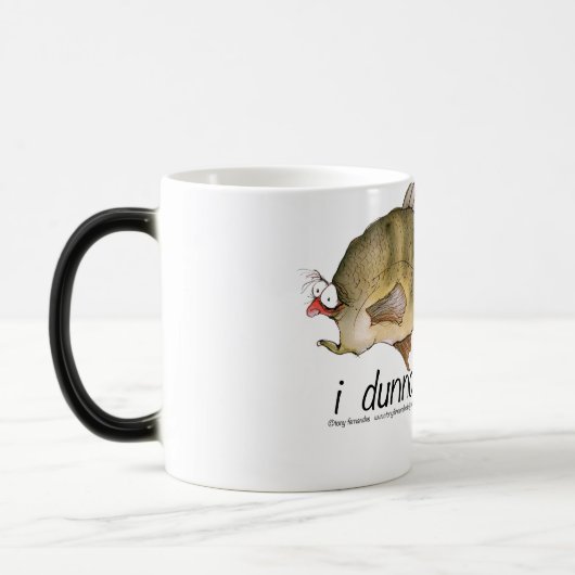 i dunno , tony fernandes magische mok (Links)