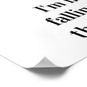 I dusted once poster (Hoek)