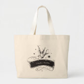 "I Dwell in Mossibility" Grote Tote Bag (Voorkant)